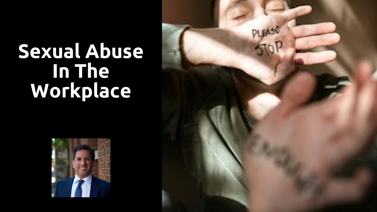 Sexual abuse in the workplace